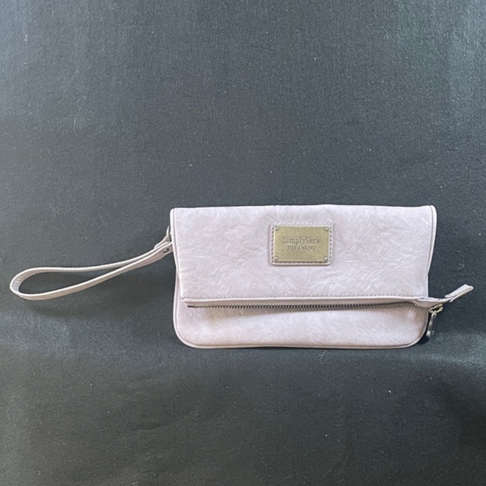 Simply Vera Vera Wang Light Blush Wristlet Clutch